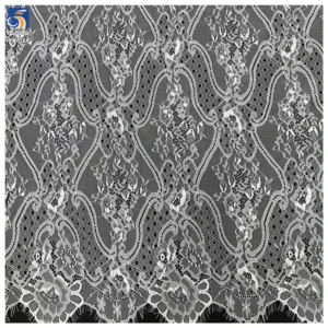 YX716 High-Quality 150CM*300CM Handmade Lace Eyelashes Fabric - Natural Look, Lightweight,Soft, Comfortable - 100%...