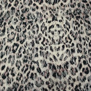 YX743 OEM&ODM Custom Sexy Design Spandex Chantilly Mesh Stretch Leopard Print Lace Fabric Knitted for Lingerie Underwear...