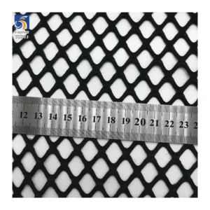 YX803 White 100% Polyester Large Diamond Grid Knitted Mesh Fabric Hollow Big Mesh Fabric for Large Size Bikini Swimsuit...