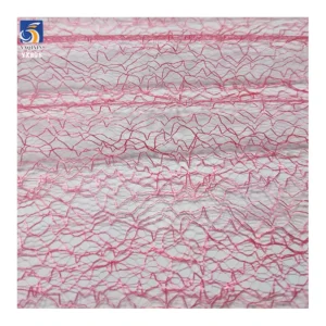 YX896 2026 100% Polyester 300D Mesh Plain Tulle Fabric Knitted Spider Web Mesh Halloween Fabric - 100% Polyester, Mesh...