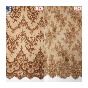 YX902-1 Luxurious and Noble Color Eyelash Lace Fabric Textiles Eyelash Lace Fabric for Lingerie Women High Quality - 100%...