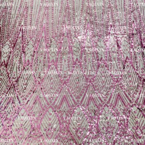 YX944 2026 200gsm African Evening Dress Mesh Cheap Lace Fabric Glitter Sequin Embroidered African Lace Fabrics for Clothing...