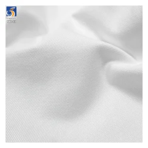 YX949-1 460g/m² Very Heavy Customized White Color Polyester Canvas Fabrics 16oz Bags Garments Clothing Canvas Fabric - 100%...