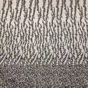 YX953 Cheapest Glitter Lace Materials Fabric Textile 2026 Fashionable New Beaded Sequins Lace Mesh Tulle Fabric for Wedding...