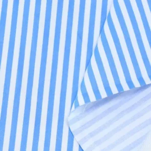 Yaqixin Factory Wholesale 5MM Geometric Stripe Cotton Twill Fabric Single Layer Printing Polo Shirt Men's Fabric...