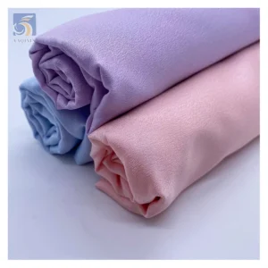 Zhongda Market Polyester Spandex Stretch Moss Crepe Abaya Fabric Shiny Polyester Crinkle Crepe Chiffon Fabric - 97 Polyester...