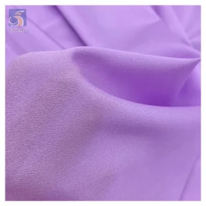 Zhongda Market Polyester Spandex Stretch Moss Crepe Abaya Fabric Shiny Polyester Crinkle Crepe Chiffon Fabric - 97 Polyester...