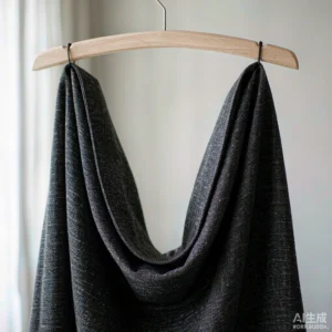 New Arrival Double Cationic Fabric Blue Jeans Polyester Rayon Spandex Stretch Denim Fabric High Quality