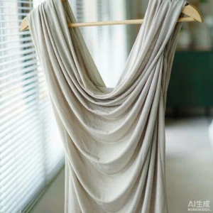 YLD025 High Quality 5mm Width Stretch Stripe Fabric Material Polyester Spandex Yarn Dyed Wrinkle Striped Fabric