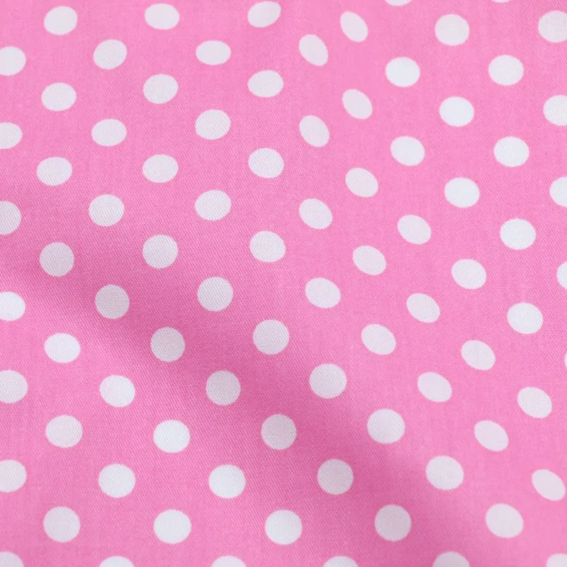 Yaqixin 56-inch cotton twill printed fabric, printed dot dots 8MM/6MM/4MM multi-specification printed fabric