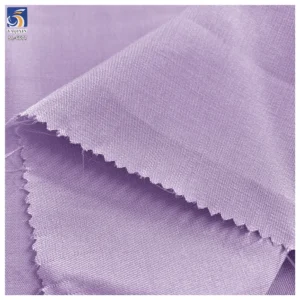 DV-6677 Factory 100gsm Fine Twill Fabric 50 Rayon 50 Polyester Soft Lightweight Dress Shirt Twill Fabric Textile Wholesale
