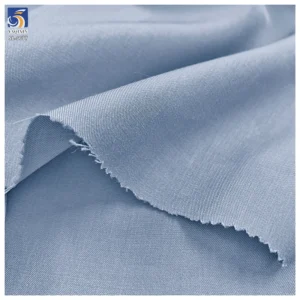 DV-6677 Factory 100gsm Fine Twill Fabric 50 Rayon 50 Polyester Soft Lightweight Dress Shirt Twill Fabric Textile Wholesale