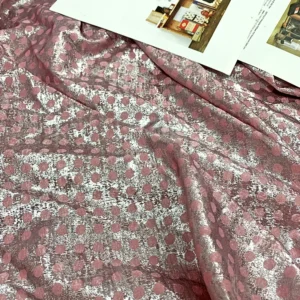 YX1509 0.8CM Multicolor Gold Foil Polka Dot Chiffon Fabric Soft for Evening Dresses Gowns Skirts and Fashion Apparel