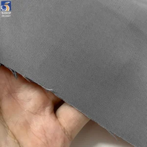 YX1467 320gsm 85 Polyester 11 Rayon 4 Spandex 4 Way Stretch TR Fine Twill Suiting Fabric for Men Suits Blazers Trousers