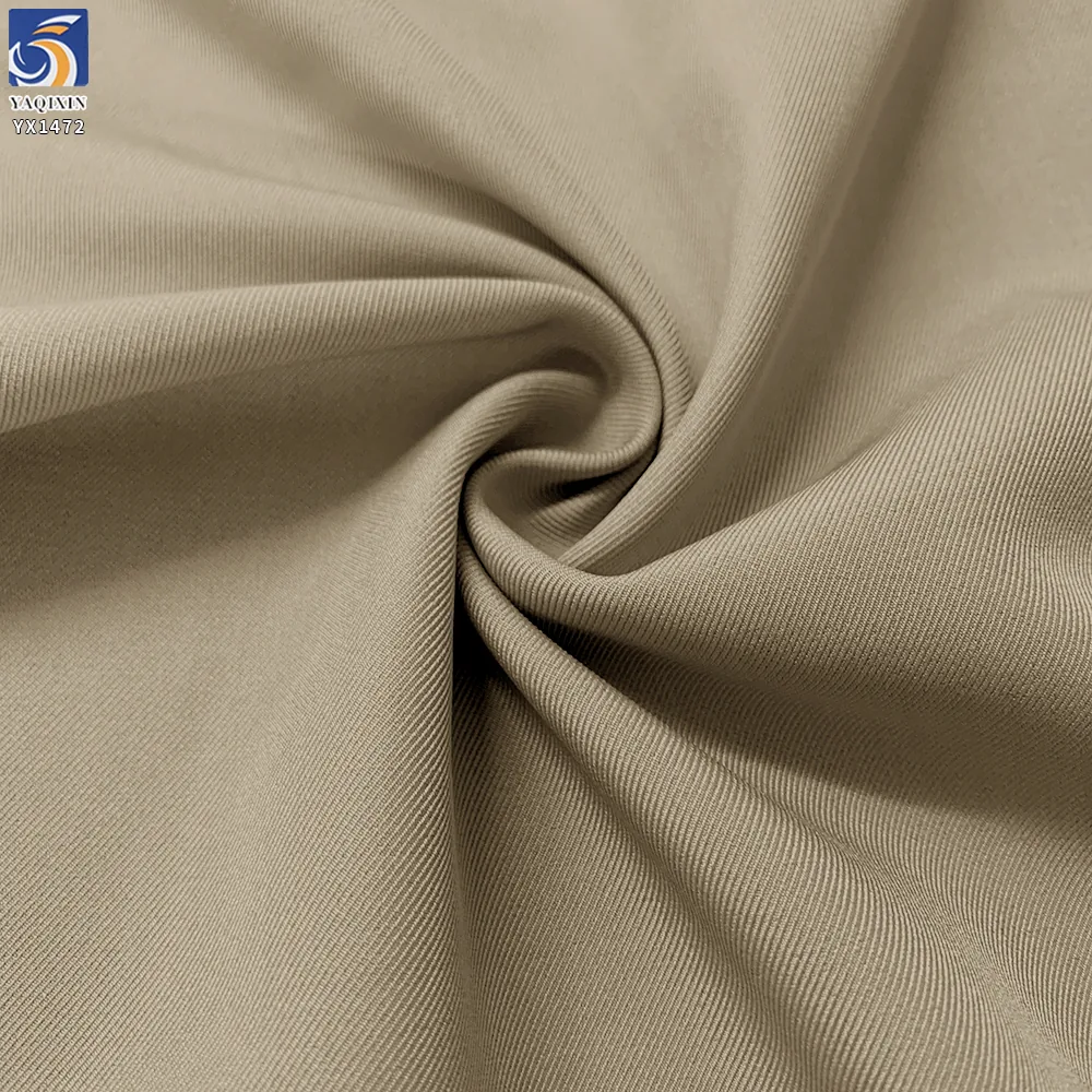 YX1472 275gsm Stretch Polyester 3/3 Twill Fabric for Men Women Suits Blazers Trousers and Tailored Apparel