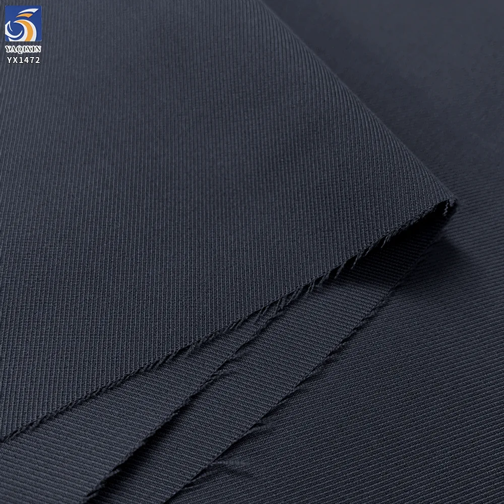 YX1472 275gsm Stretch Polyester 3/3 Twill Fabric for Men Women Suits Blazers Trousers and Tailored Apparel