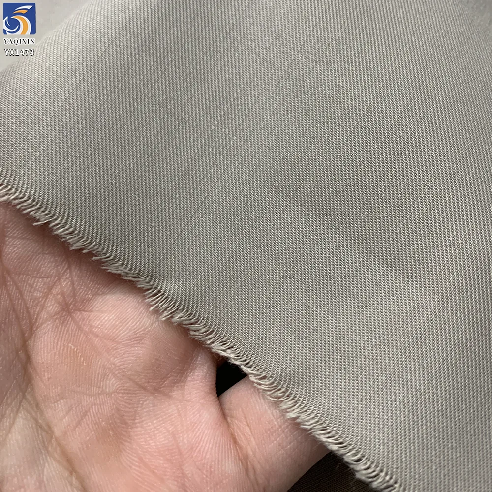 YX1473 275gsm 97% Polyester 3% Spandex 3/3 Twill Fabric With Stretch for Suit Jackets Pants Skirts and Business Clothing