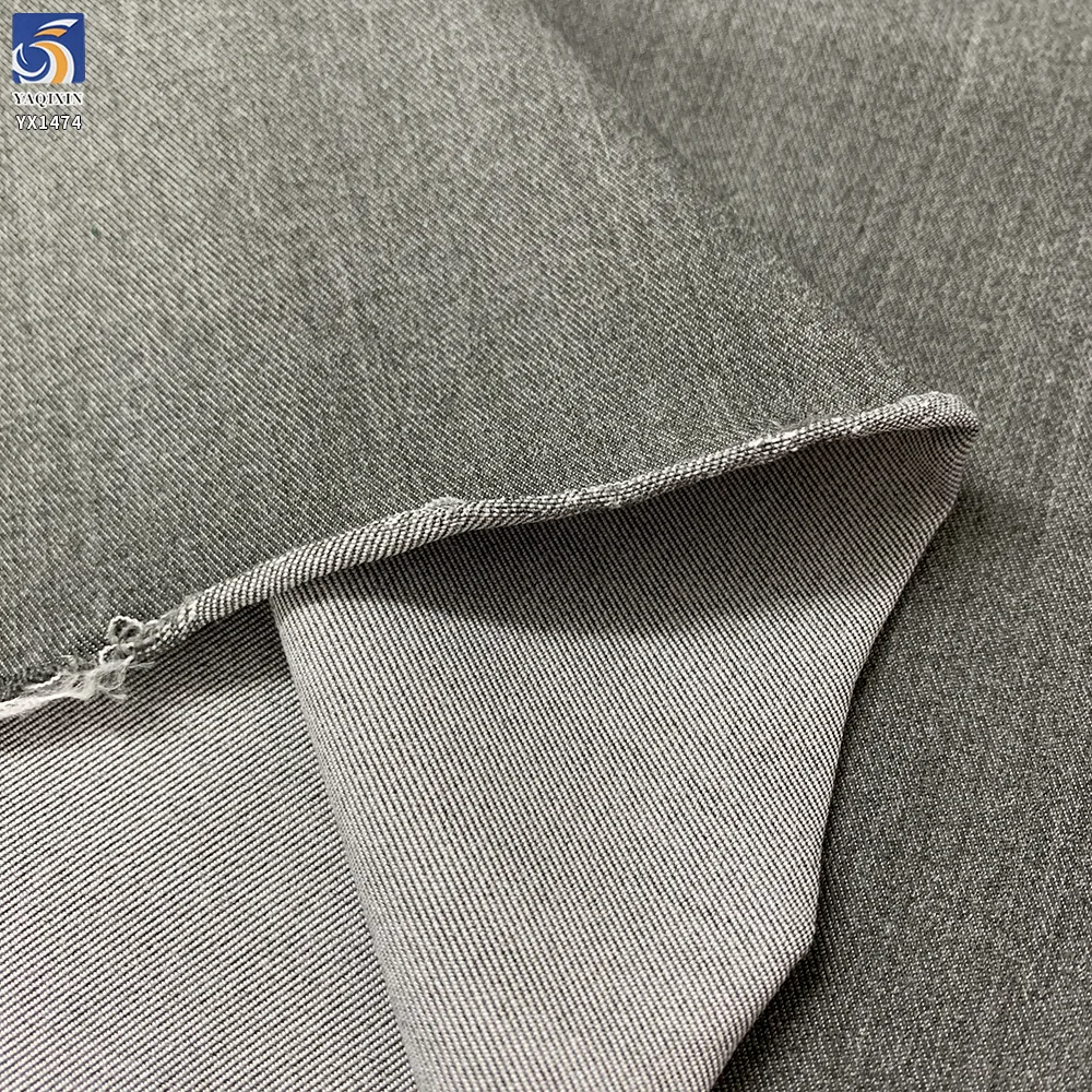 YX1474 260gsm Stretch 3/1 Twill TR Suiting Fabric for Women Blazers Pencil Skirts Trousers and Business Clothing