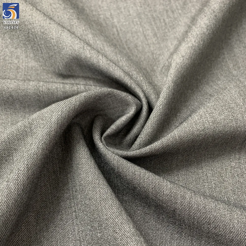 YX1474 260gsm Stretch 3/1 Twill TR Suiting Fabric for Women Blazers Pencil Skirts Trousers and Business Clothing