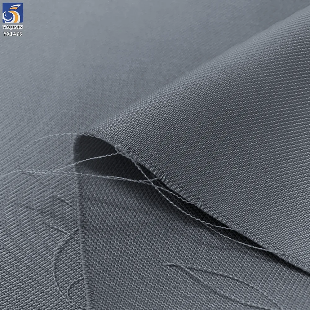 YX1475 Wholesale 400g/m² Heavy 88 Polyester 12 Rayon TR 3/3 Right Twill Fabric for Men Suit Trouser and Apparel Manufacturing