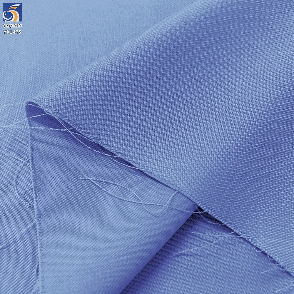 YX1475 Wholesale 400g/m² Heavy 88 Polyester 12 Rayon TR 3/3 Right Twill Fabric for Men Suit Trouser and Apparel Manufacturing