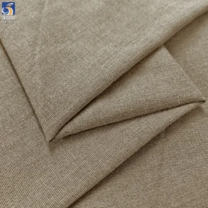 YX1479 280g/m² Polyester Rayon Lyocell Linen Stretch Fabric for Women Suits Blazers Trousers and Summer Apparel