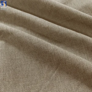 YX1479 280g/m² Polyester Rayon Lyocell Linen Stretch Fabric for Women Suits Blazers Trousers and Summer Apparel