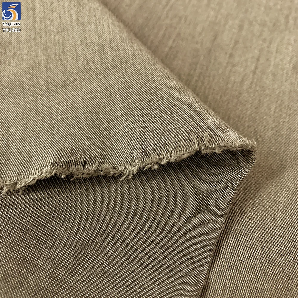YX1480 76%T 20%R 4%SP 200g/m² TR High Stretch Twill Fabric for Suits Blazers Trousers and Tailored Fashion Apparel