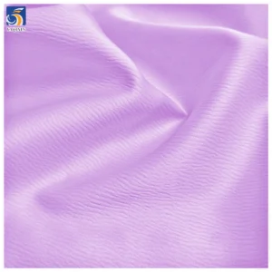 Eco-Friendly YX2063-4 Crepe Crinkle Satin Dress Fabric 210gsm Polyester Spandex Stretch for Sleepwear Skirts Garments