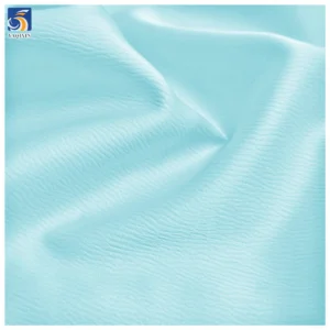 Eco-Friendly YX2063-4 Crepe Crinkle Satin Dress Fabric 210gsm Polyester Spandex Stretch for Sleepwear Skirts Garments