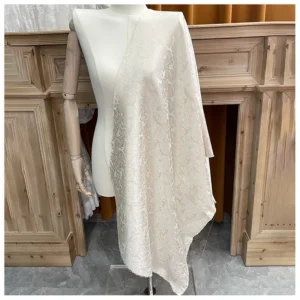 YX2275 Classic Rose Floral Jacquard Satin Fabric Chinese Traditional Hanfu Shirt Fabric