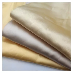 DMF19 Ivory Soft Duchess 100% Polyester Mikado ELLEN Satin Bridal Fabric for Clothing & Dresses Lining 140gsm Weight