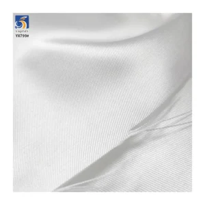 250D 160gsm Woven Twill Satin High Quality Mikado White Bridal Fabric for Dresses Silk Mikado Wedding Satin