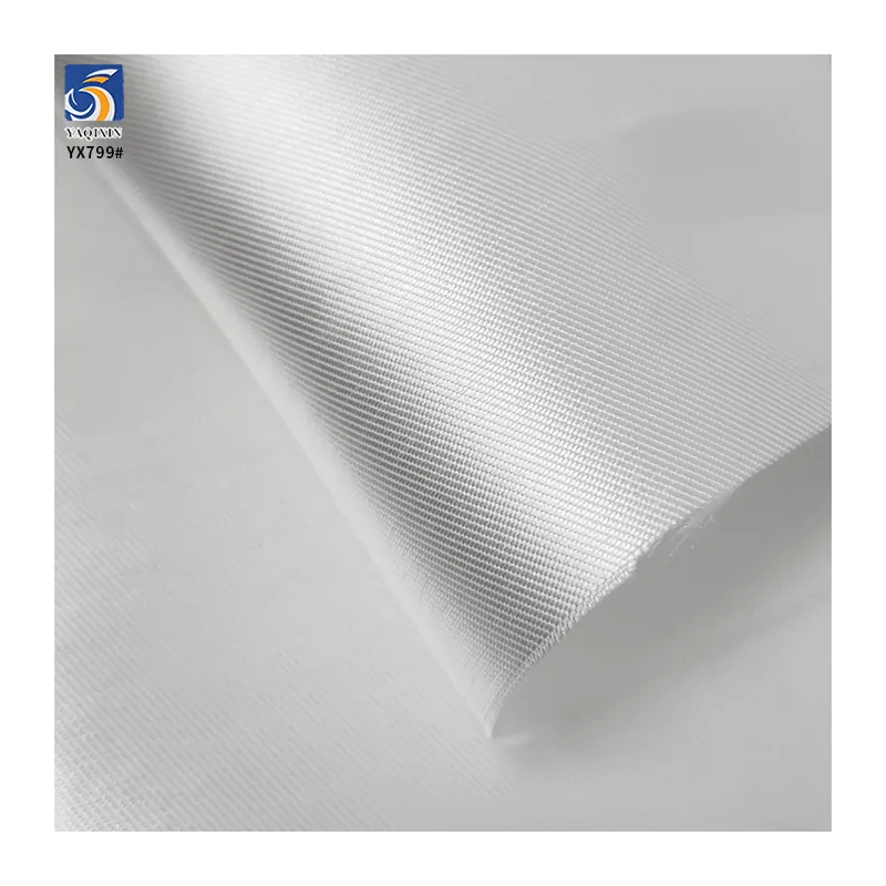 DMF19-1 190gsm Medium Firm Woven Mikado Satin Fabric 100%Polyester White Mikado Fabric for Bride Dress
