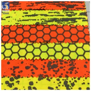 YX1441 EN20471 200gsm Waterproof Fluorescent Poly Cotton Twill Fabric High Visibility Hi Vis Fabric for Safety Workwear Uniform