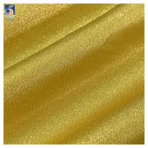 YX1363 145CM 110gsm Latest 2026 Knitted Reflective Laser Glitter Lurex Fabric for Formal Wear Stage Costume