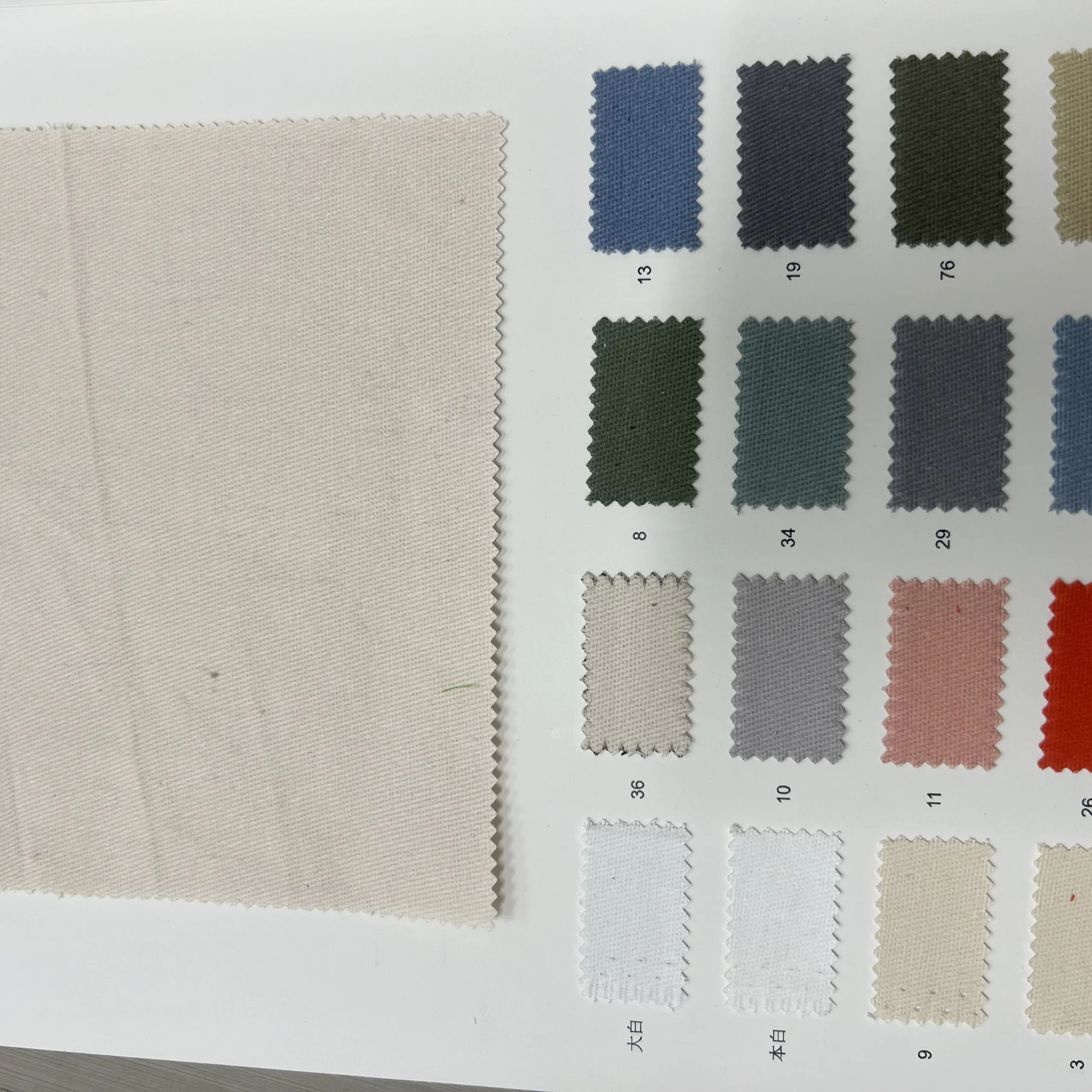 Wholesale 10856 220gsm Khaki Chino Cotton Twill Fabric Textile 100% Cotton Twill Chino Fabric for Man Shirts Clothing