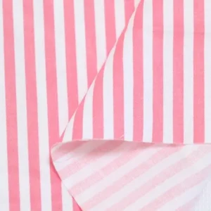 Yaqixin Factory Wholesale 5MM Geometric Stripe Cotton Twill Fabric Single Layer Printing Polo Shirt Men's Fabric