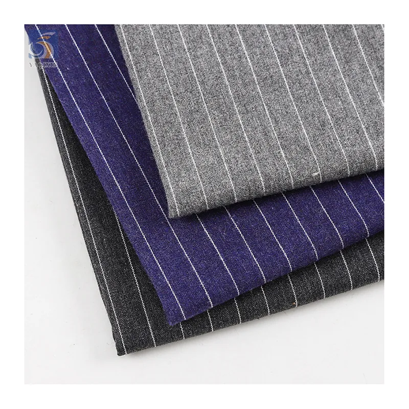 YX2742 Wholesale Italian Suit Oxford Fabric 165gsm 21S Combed 100 Cotton Suiting Fabric for Men