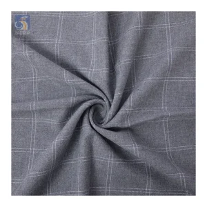 YX2742 Wholesale Italian Suit Oxford Fabric 165gsm 21S Combed 100 Cotton Suiting Fabric for Men