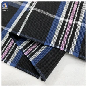 YX1379 Top Quality 200gsm 70% Polyester 30% Cotton Yarn Dyed Plaid Fabric Textile for School Uniform Fabric for African Market