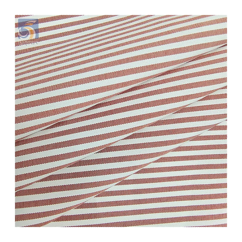 PLK012-1 Popular Designs Woven Yarn Dyed Fabric for Woman Shirt Dress Yarn Dyed High Stretch Stripe Fabric