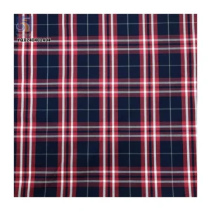 High Quality 190gsm 60 Cotton 40 Polyester 60 Cotton 40 Polyester Yarn Dyed Plaid Fabric Girls School Uniform Ghana African