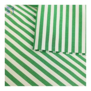 YX2734 Good Quality 110gsm Soft Comfortable 40 Cotton 60 Polyester TC Yarn Dyed Striped Fabric for Shirt/Sheet