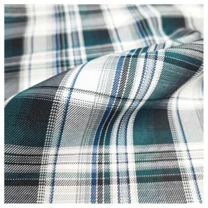 Hot 200-220gsm Japanese JK Check School Uniform Material Fabric Polyester Dress Shirting Fabric Woven Yarn Dyed Fabric