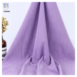 YX204 Good Quality Eco-Friendly Dyeing 300gsm 100% Cotton 11 W Corduroy Solid Dyed Fabric Fabric
