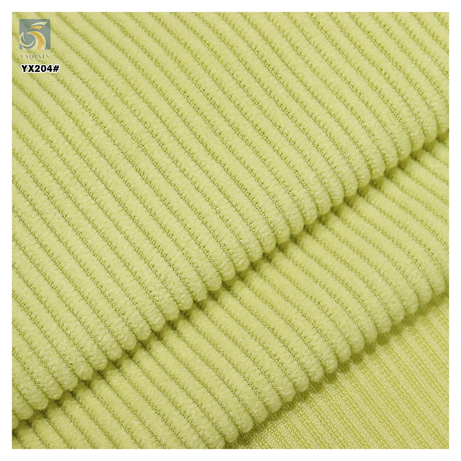 YX204 Good Quality Eco-Friendly Dyeing 300gsm 100% Cotton 11 W Corduroy Solid Dyed Fabric Fabric