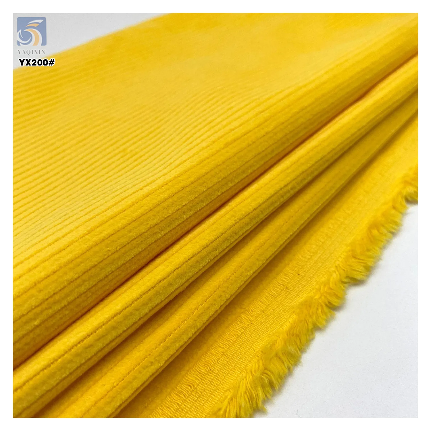YX200 High Quality 330gsm Heavyweight Thick 8W Corduroy Fabric 97 Cotton 3 Spandex Stretch Corduroy Fabric