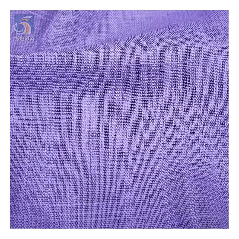 YX2377-1 Wholesale 120gsm Washed 100% Linen Fabric for Men Shirt