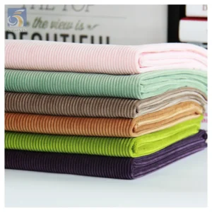 Wholesale Price Cotton Elastic Corduroy Fabric Stretch Woven 8W Corduroy Fabric for Clothes